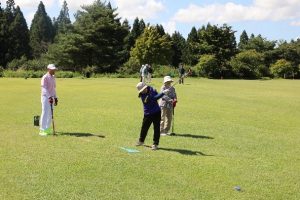 第19回年金友の会グラウンドゴルフ大会の様子