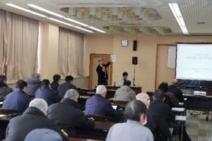 水稲採取ほ研修会の様子