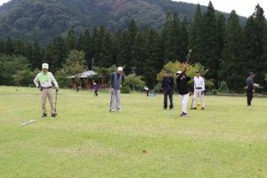 第20回年金友の会グランドゴルフ大会の様子