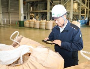 農センター関連施設を対象に安全管理指導巡回を実施した様子