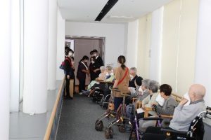 避難訓練の様子